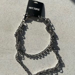 24 inch and 18 in.² double wallet chain